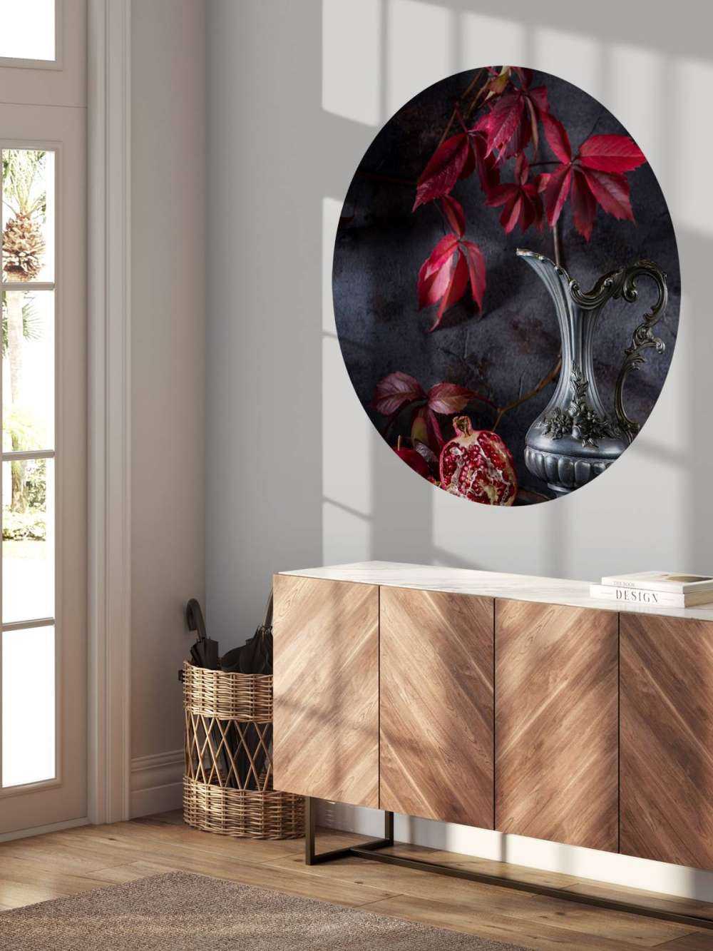 Lattina di vino rosso e frutta rossa