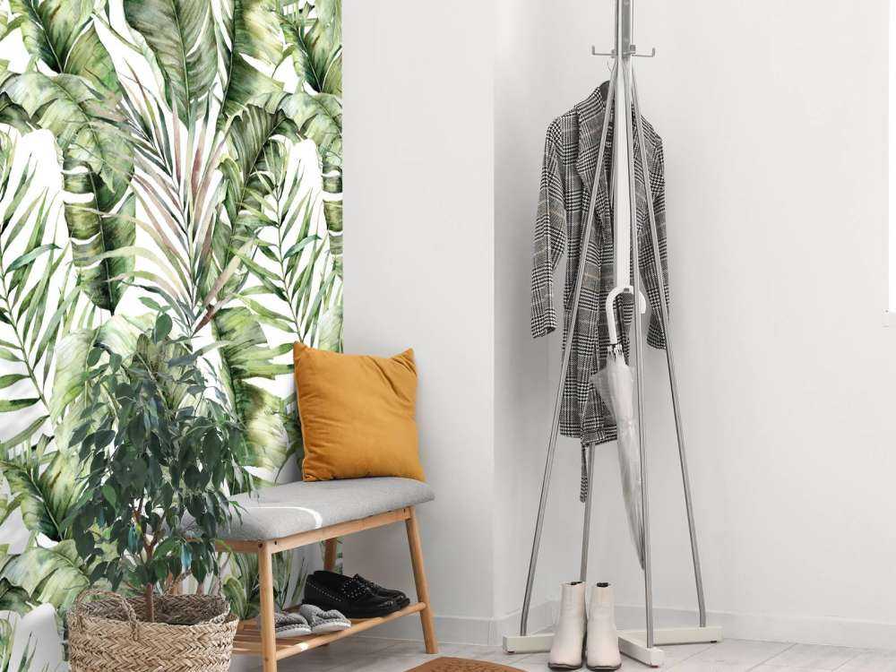 Foglia di palma verde