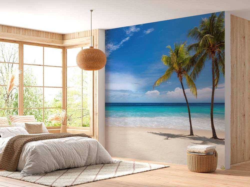 Spiaggia di sabbia tropicale