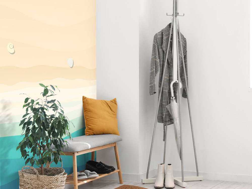 Disegno di una spiaggia