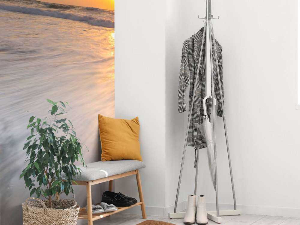 Tramonto sulla spiaggia