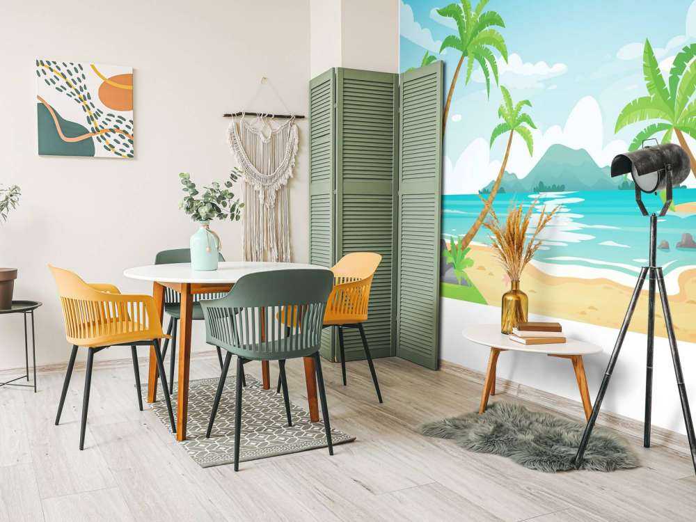 Bella vista alla luce del giorno