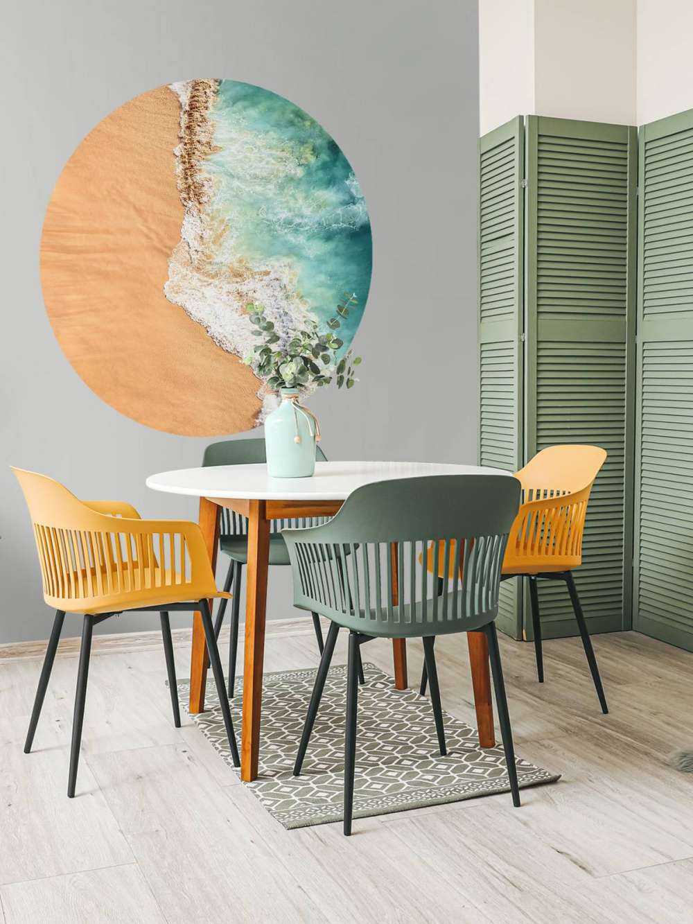 Vista aerea delle onde