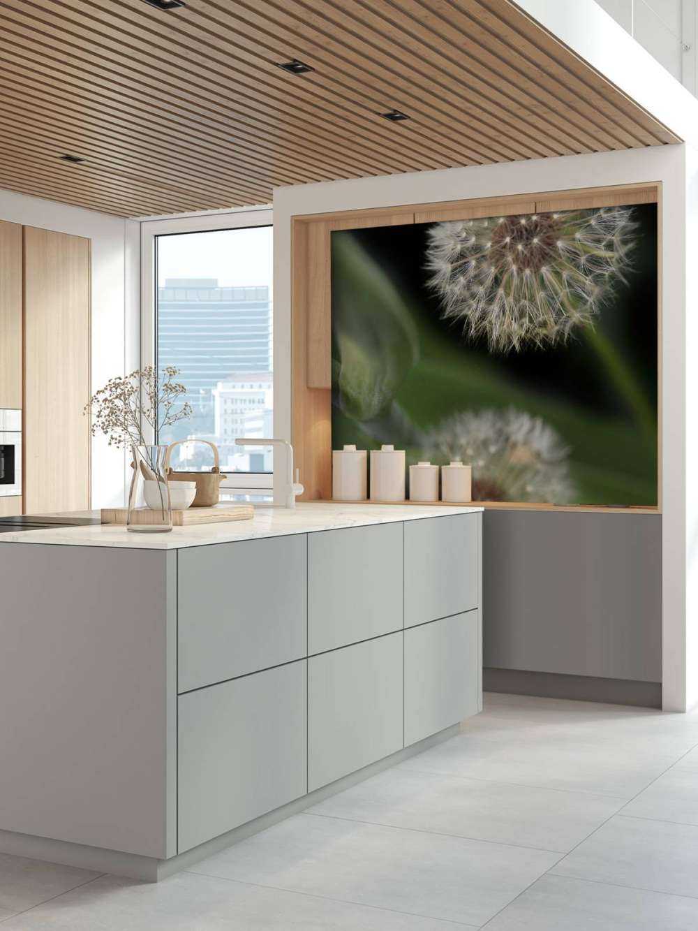 Denti di leone ravvicinati