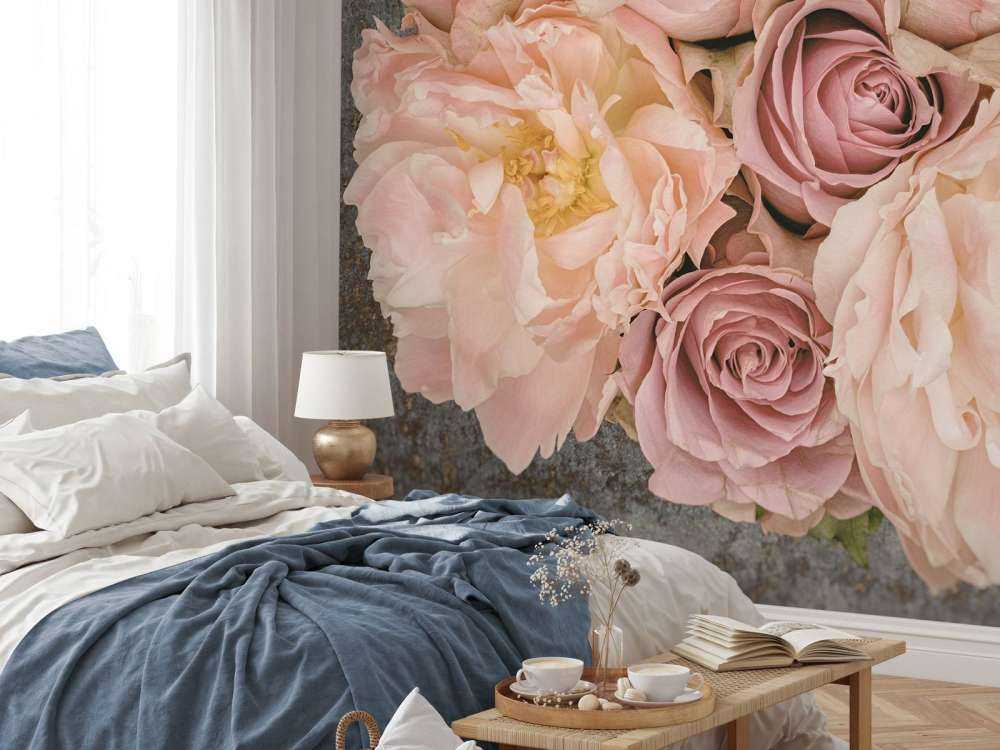 Rose bouquet vintage