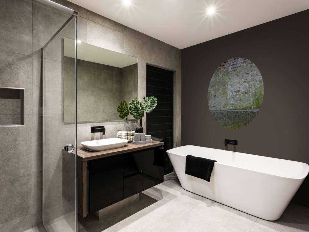 Muschio su un vecchio muro