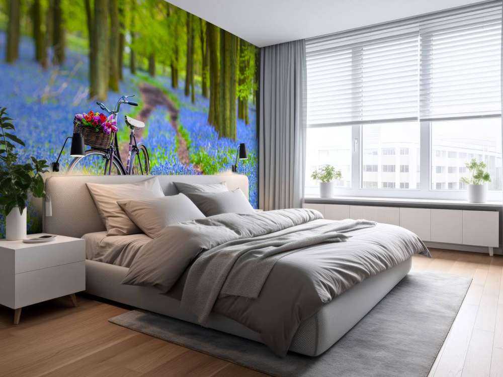 Bicicletta nella foresta