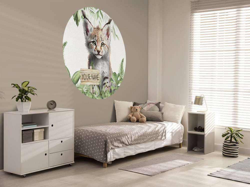 Baby lince nella giungla