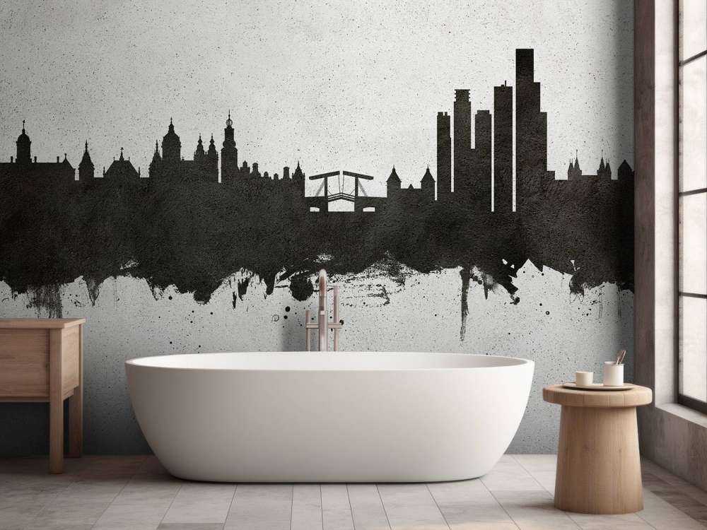 Acquerello skyline, Amsterdam