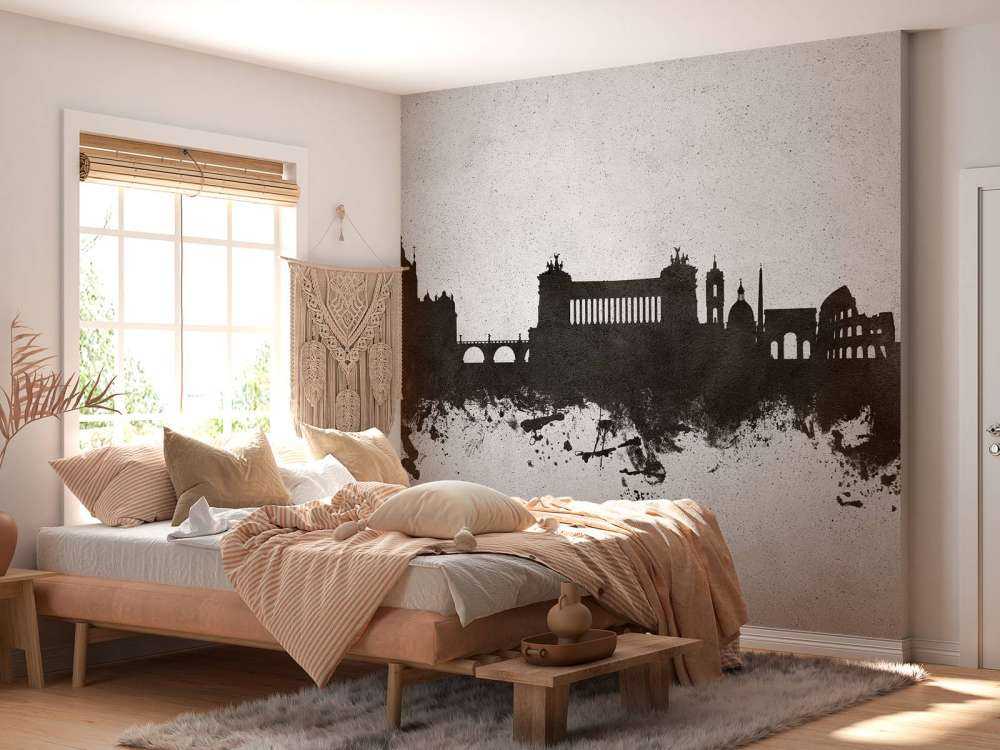 Acquerello skyline, Roma