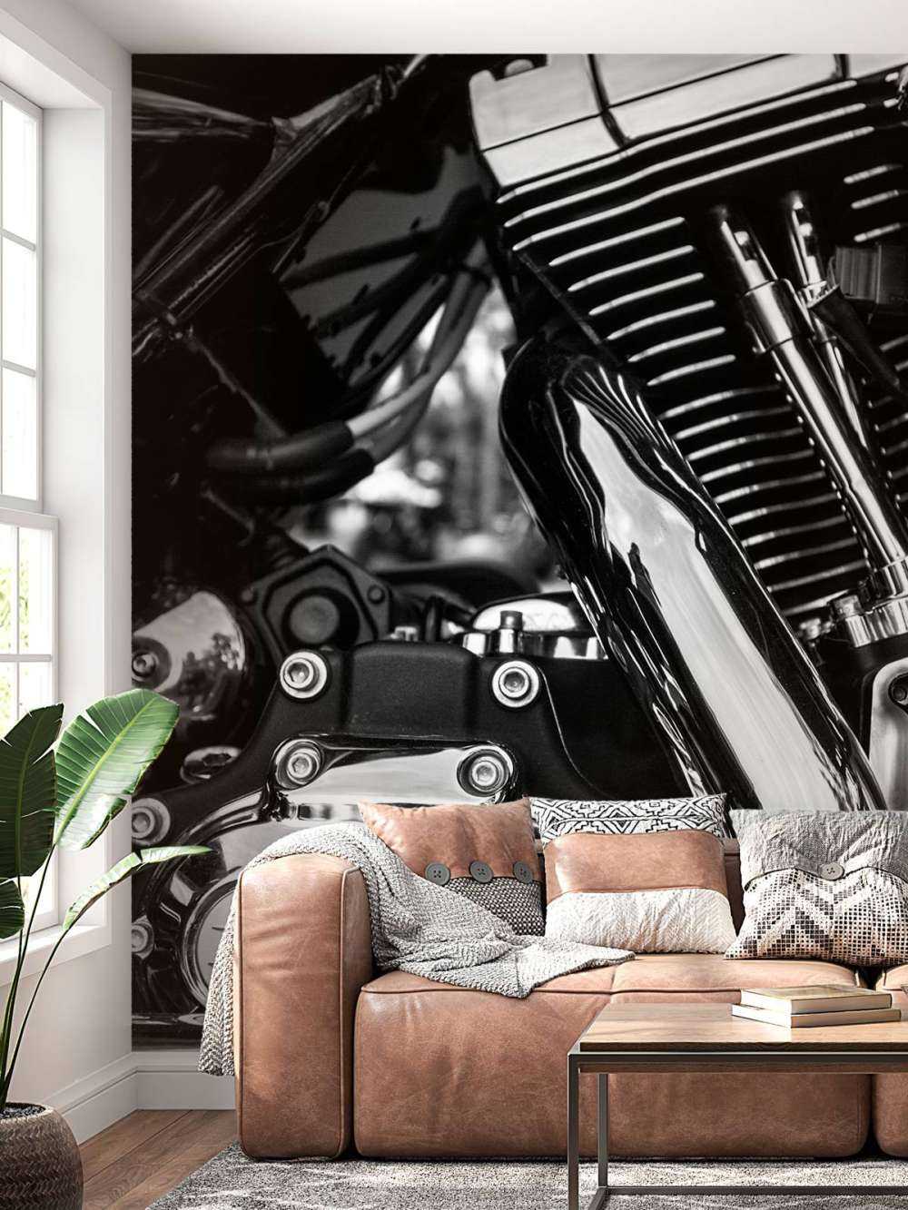 Blocco motore lucido