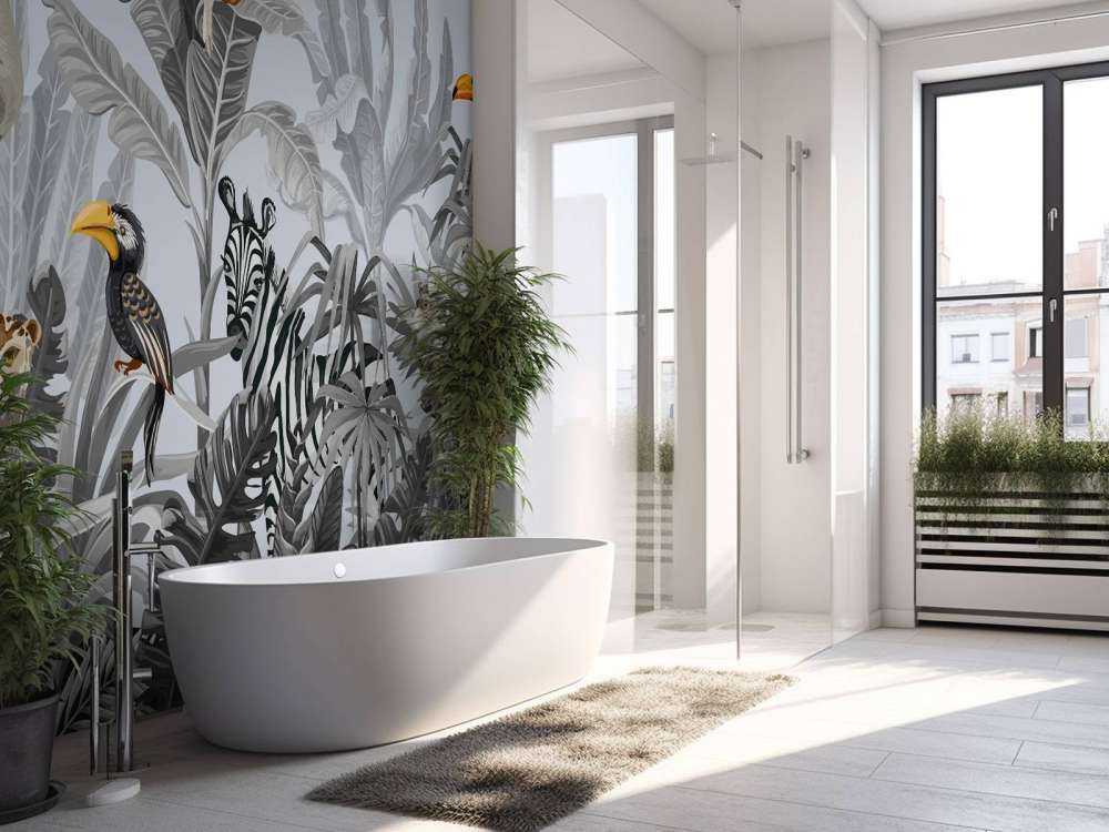 Giungla piena di animali