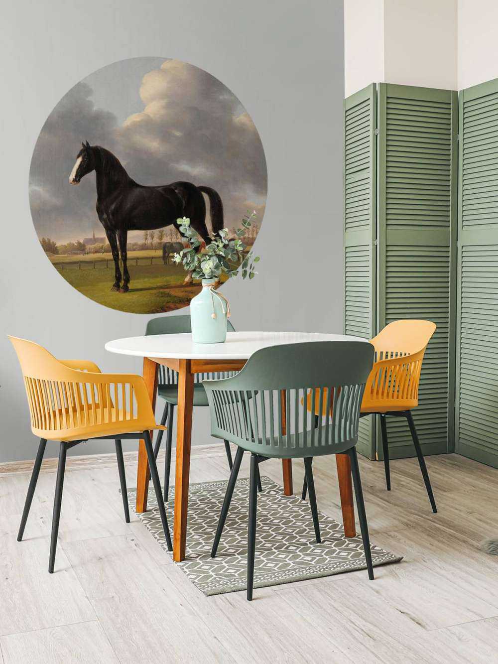 Foto carta da parati cavallo. Il cassettone De Vlugge