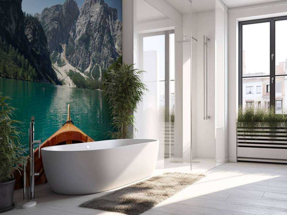 Il Lago di Braies in barca