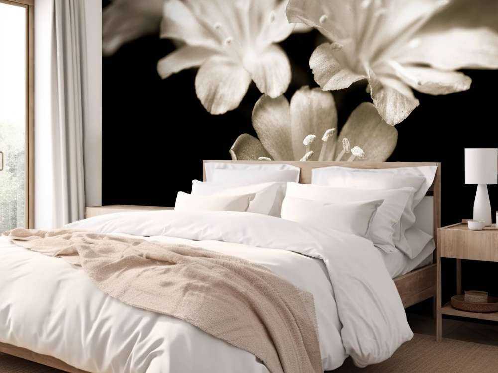 Primo piano del fiore di Lewisia