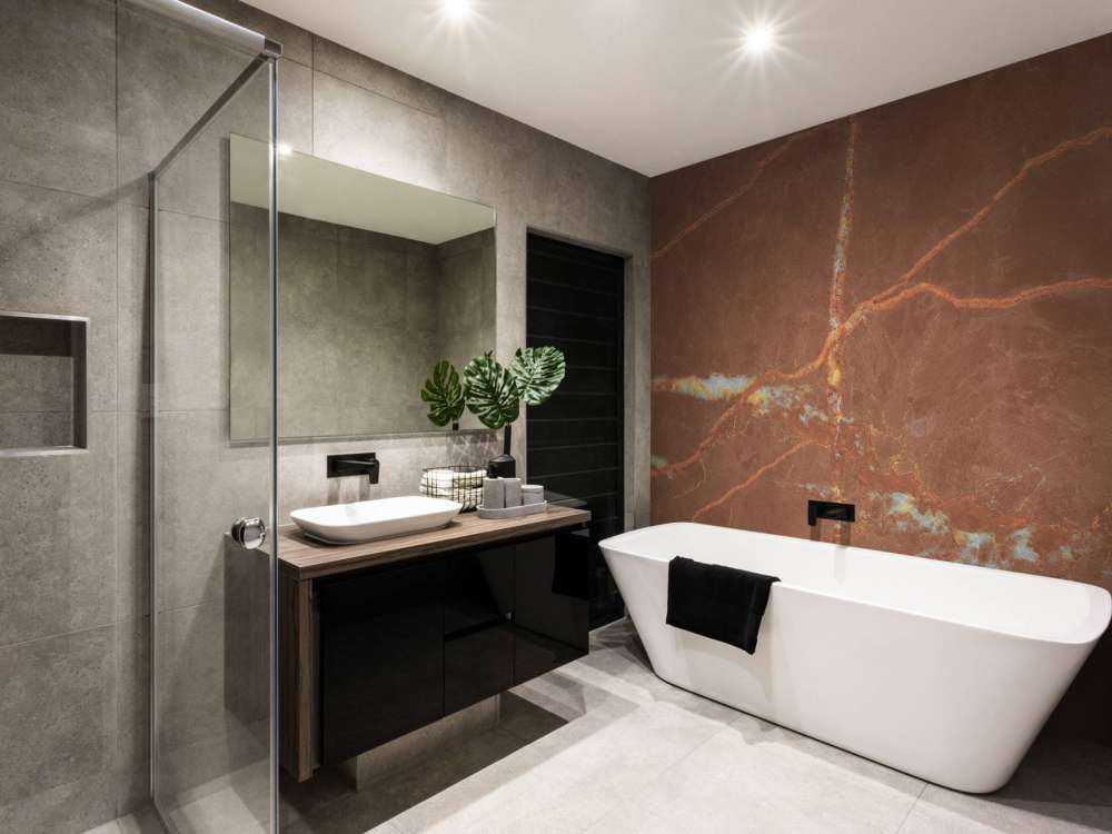 Marmo di terracotta con linee