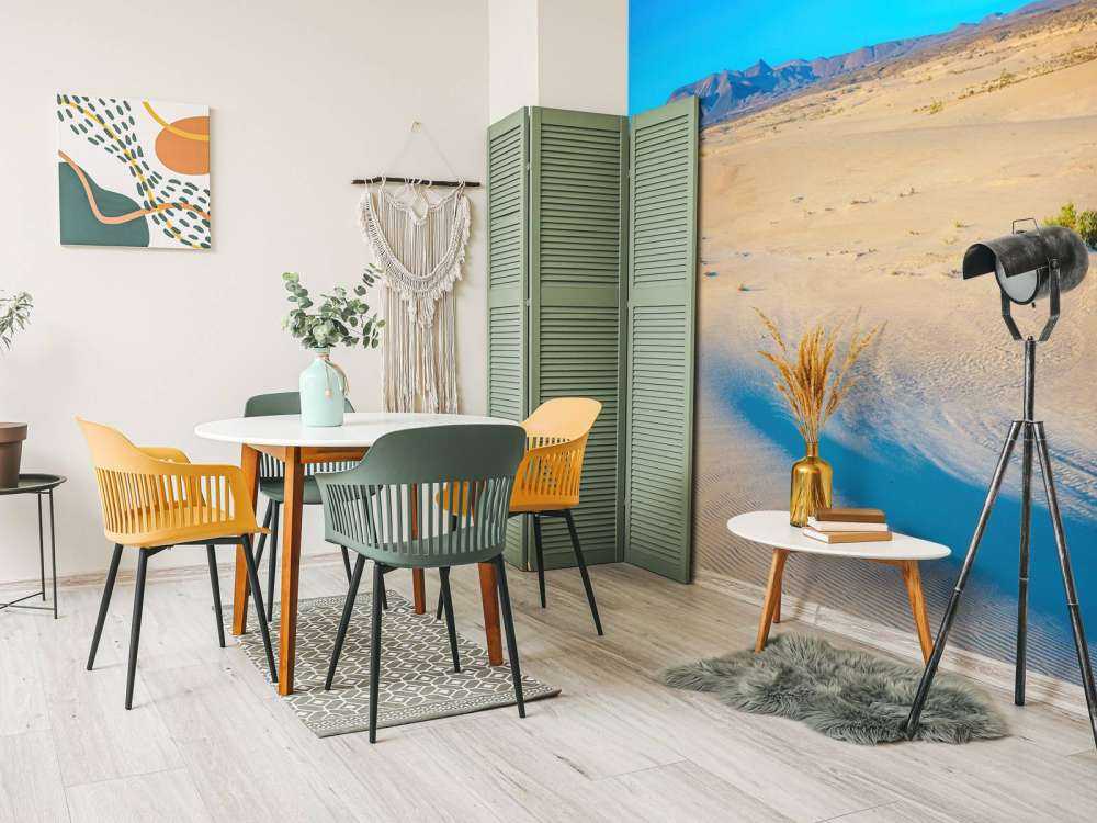 Alba alle dune di sabbia