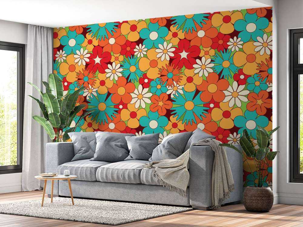 Fiori in stile vintage