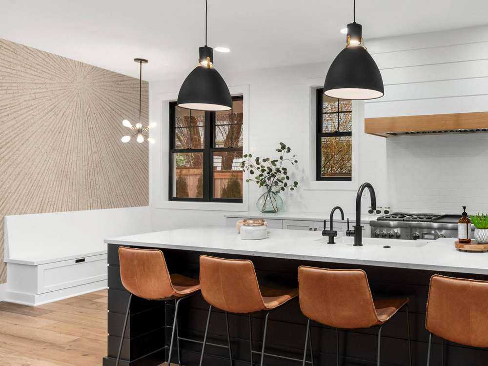 Struttura con linee in beige marrone