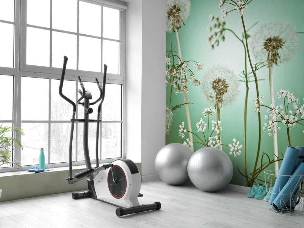 Fantasia del prato verde