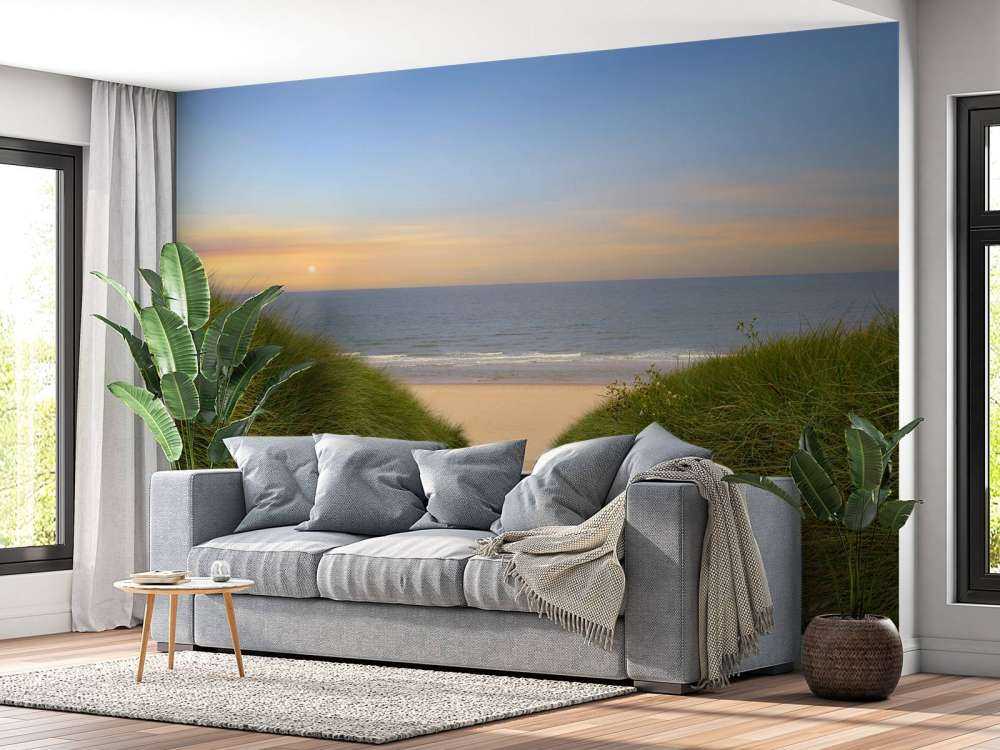 Tramonto in spiaggia