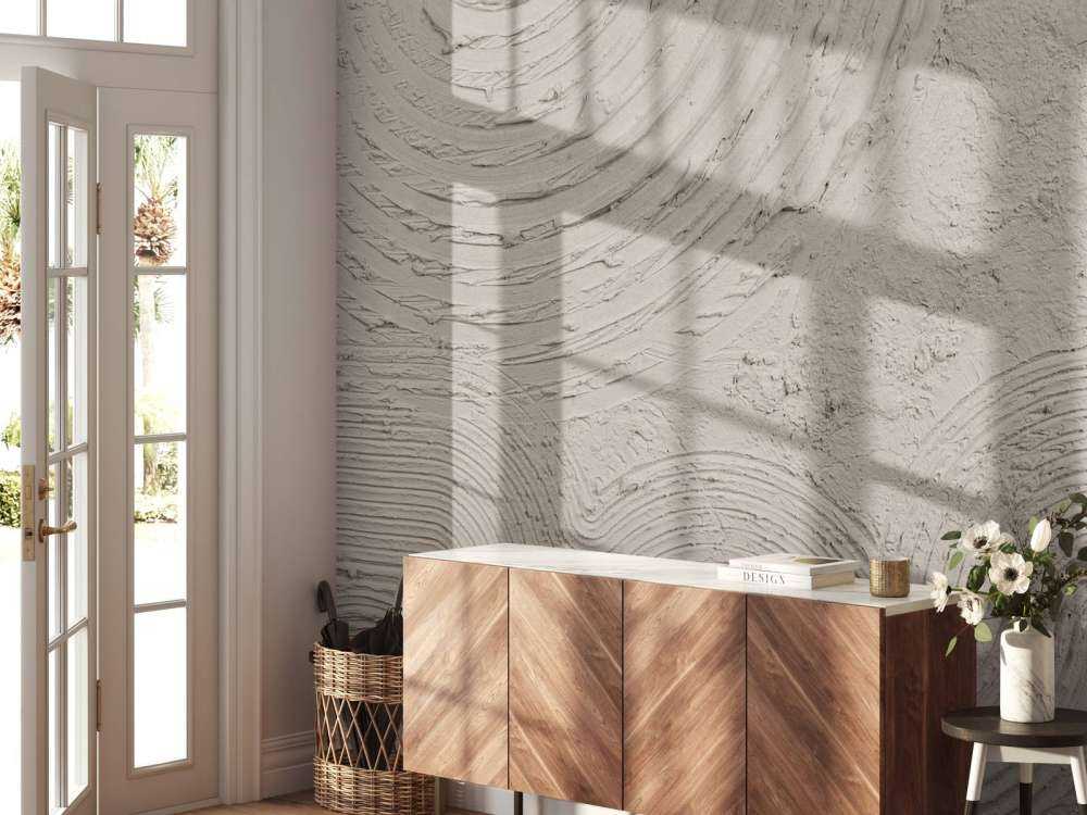 Forme e linee organiche in lino