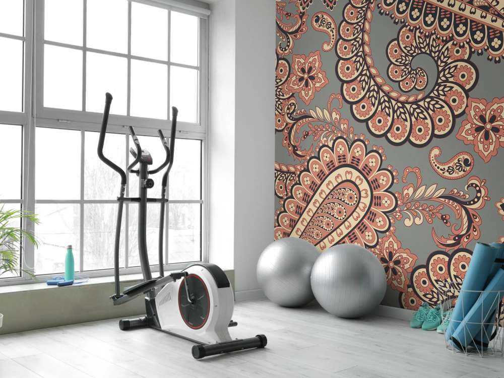 Antichi motivi floreali indiani