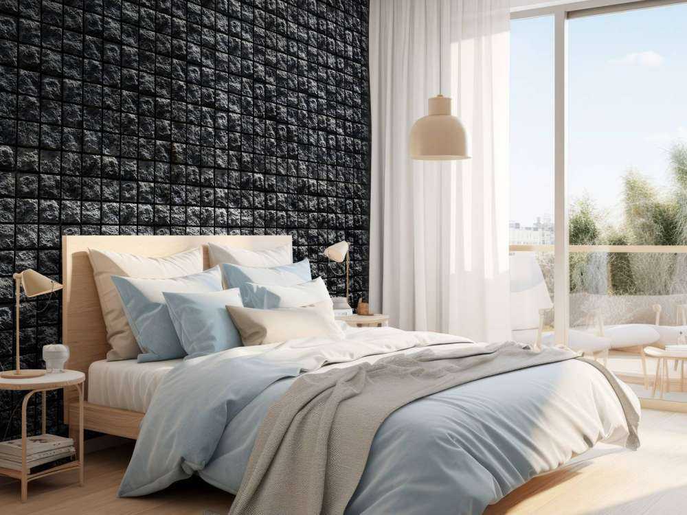 Pietre nere quadrate 