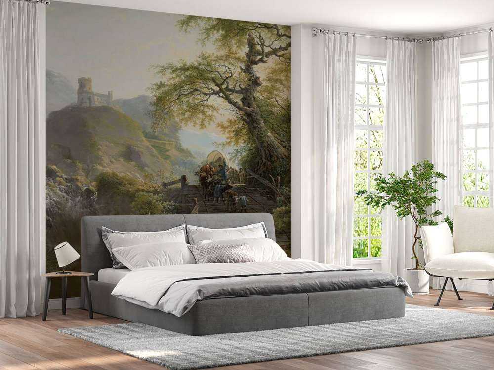 Paesaggio montano vicino a Düsseldorf