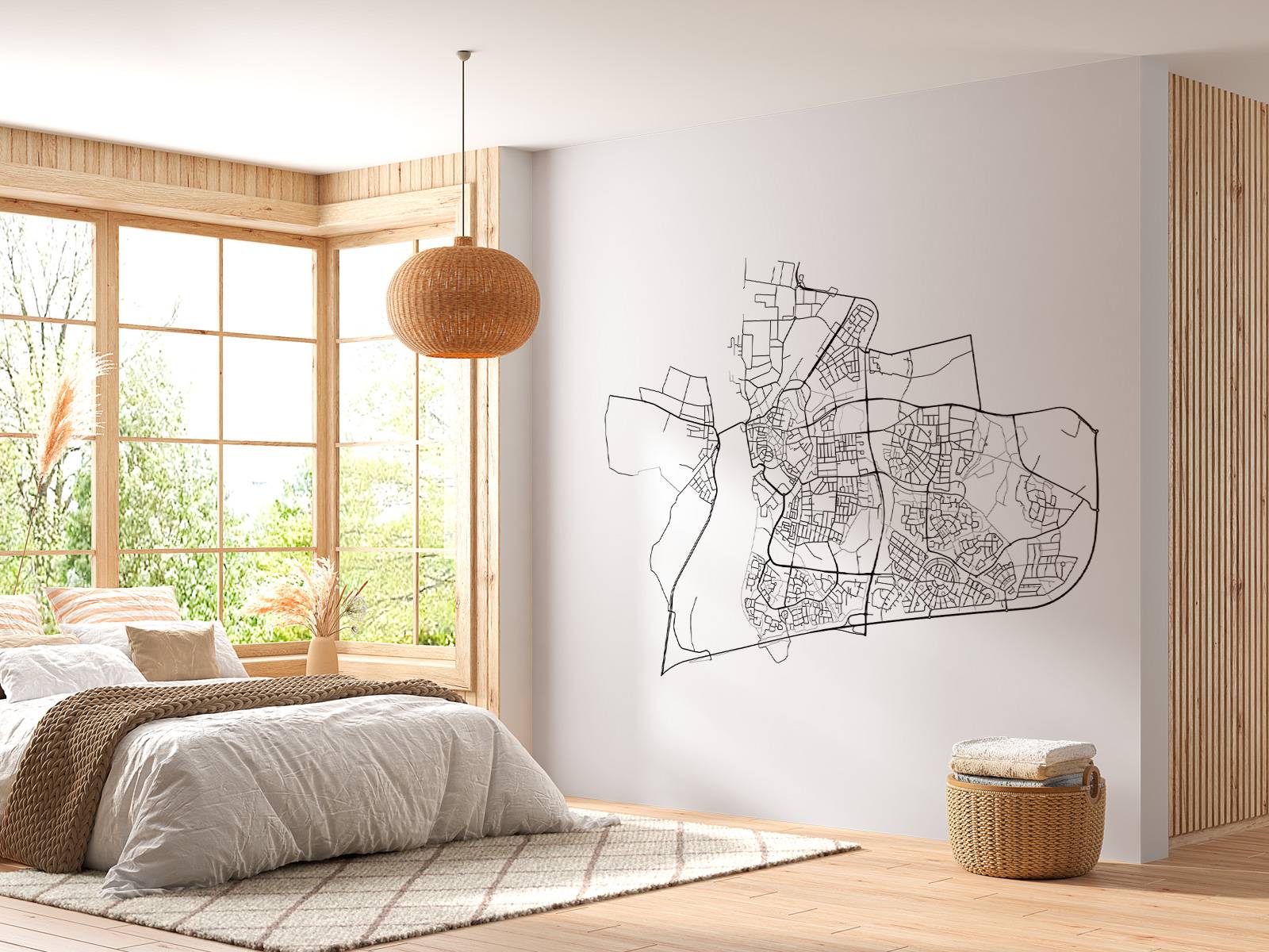 Mappa di Zutphen, bianco 