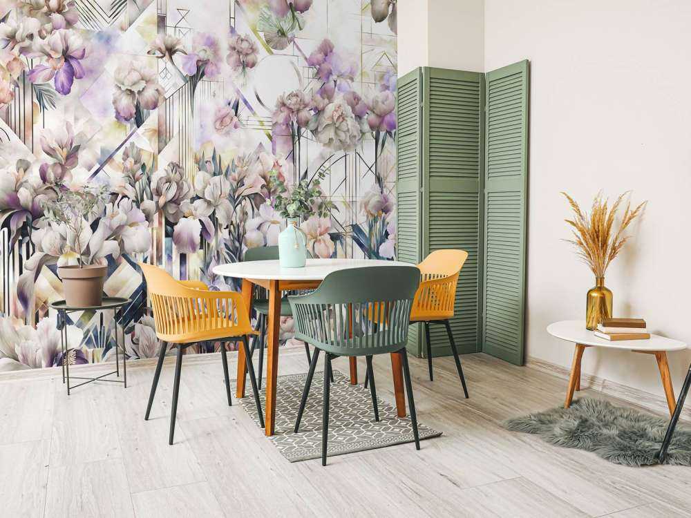 Enormi Iris Acquerello Viola