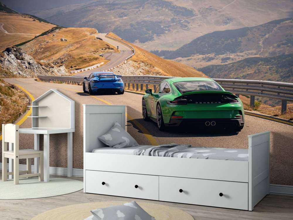 Percorso tortuoso tra le montagne