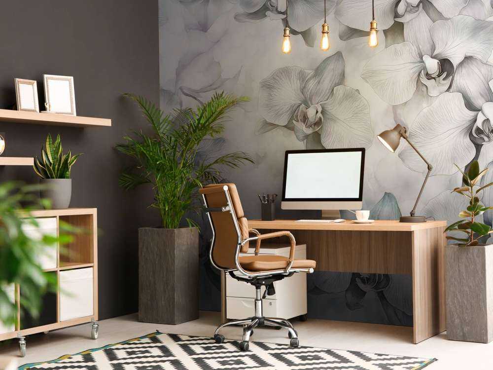 Melodie di orchidee ad acquerello