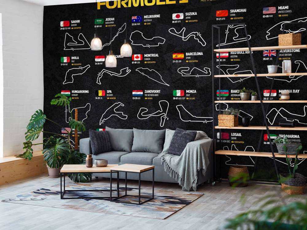 Formule 1 2024 - Mappa dei vincitori