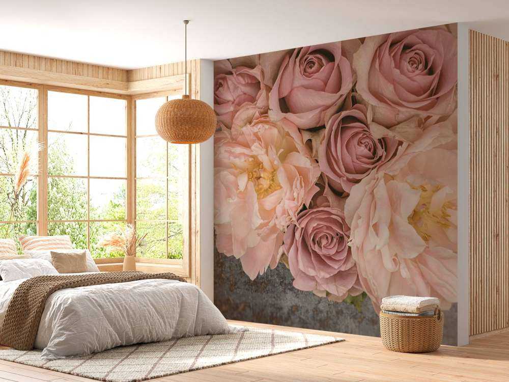 Rose bouquet vintage