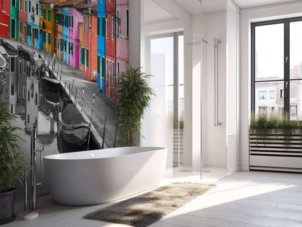 Case di pescatori colorate