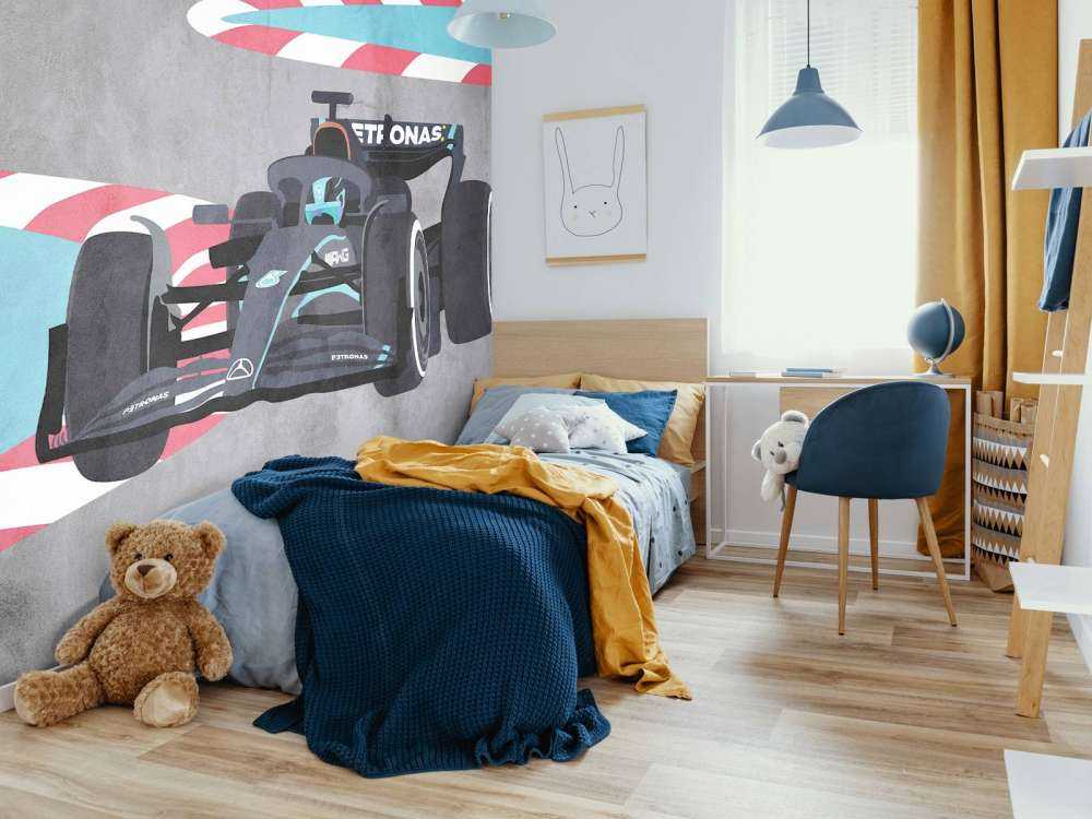 Auto da corsa Mercedes