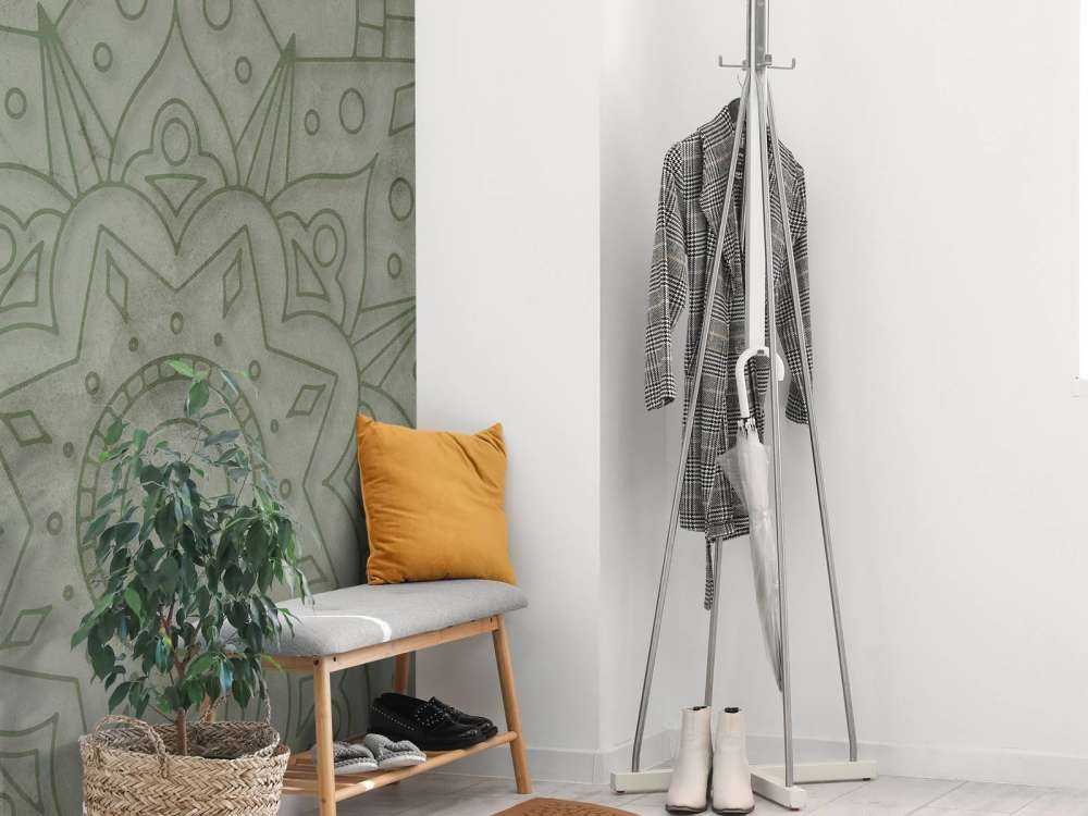 Weathered Mandala verde