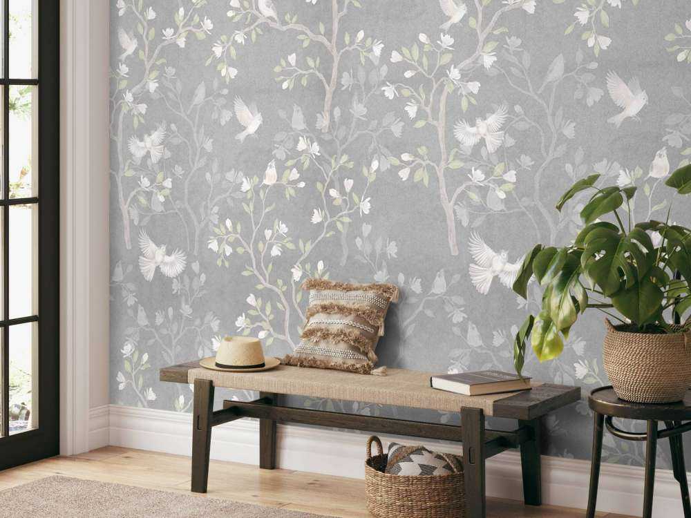 Grey Whispering Foliage