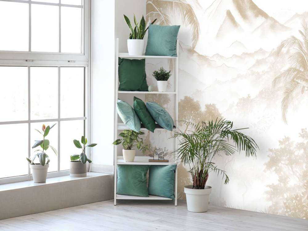 Alba sull'Isola Vulcanica, taupe