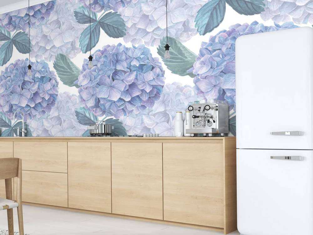 Gocce di Rugiada sulle Ortensie