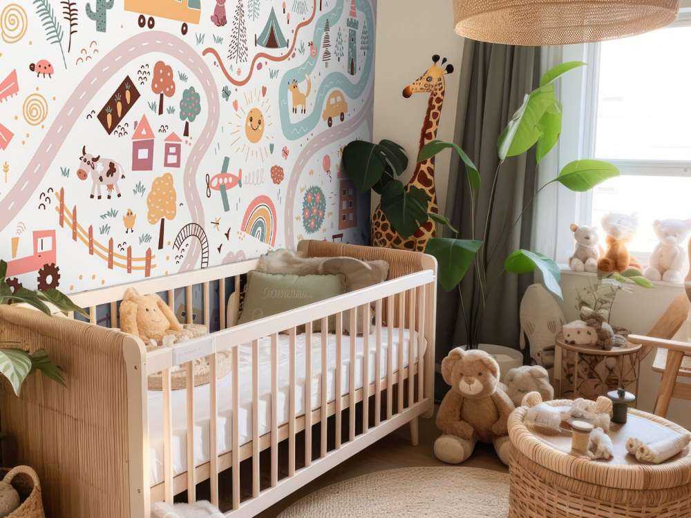 Mappa del mondo bambini