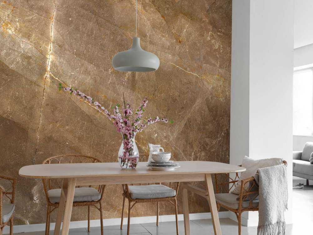 Marmo marrone naturale