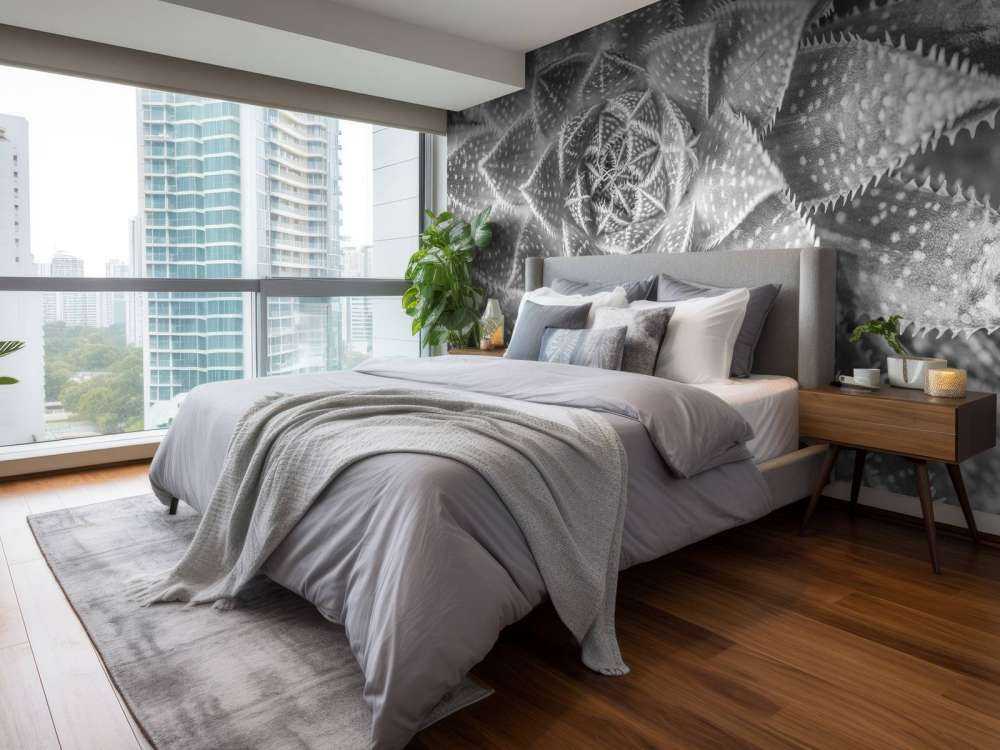 Primo piano di una succulenta