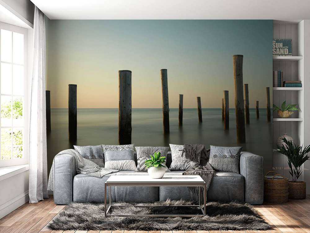 Posti spiaggia in legno