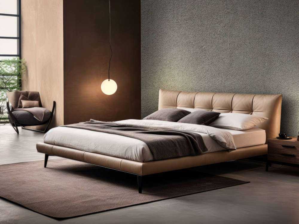 Parete in calcestruzzo con pietre fini