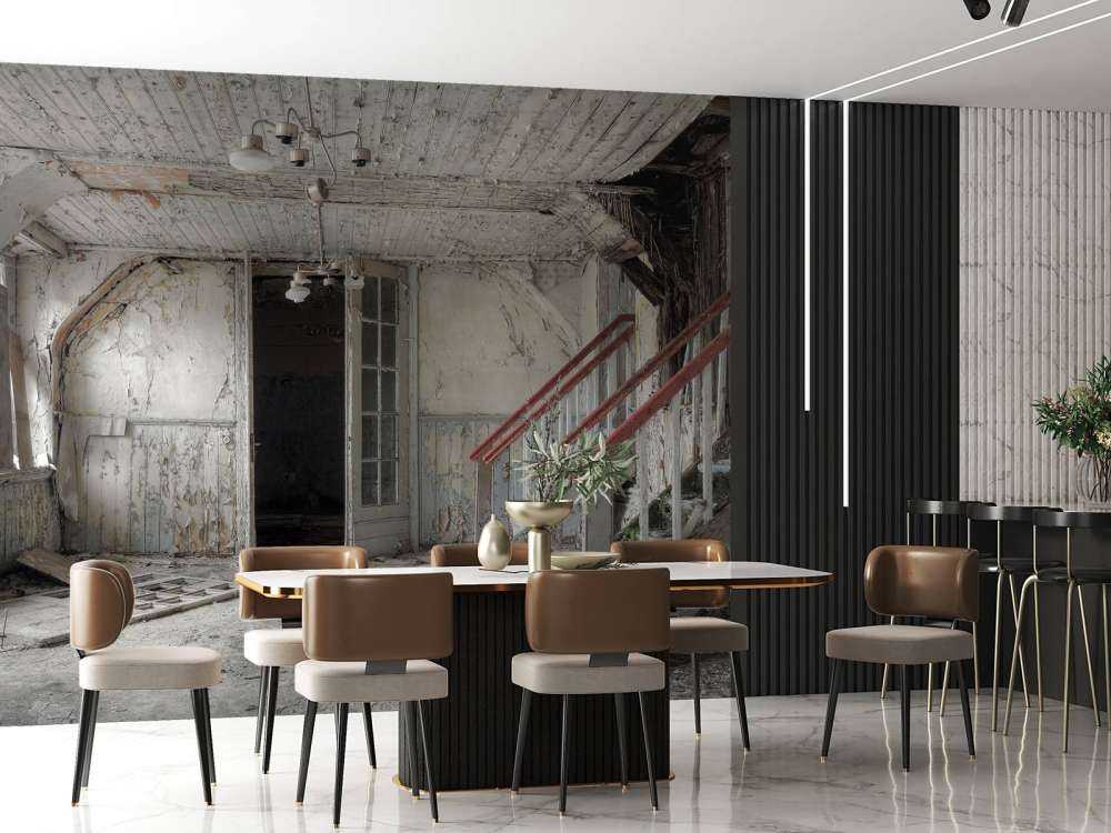 Corrimano rosso hotel