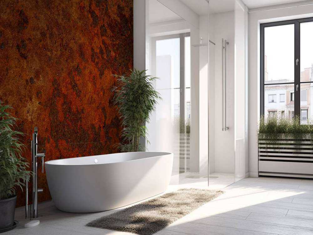 Struttura color ruggine