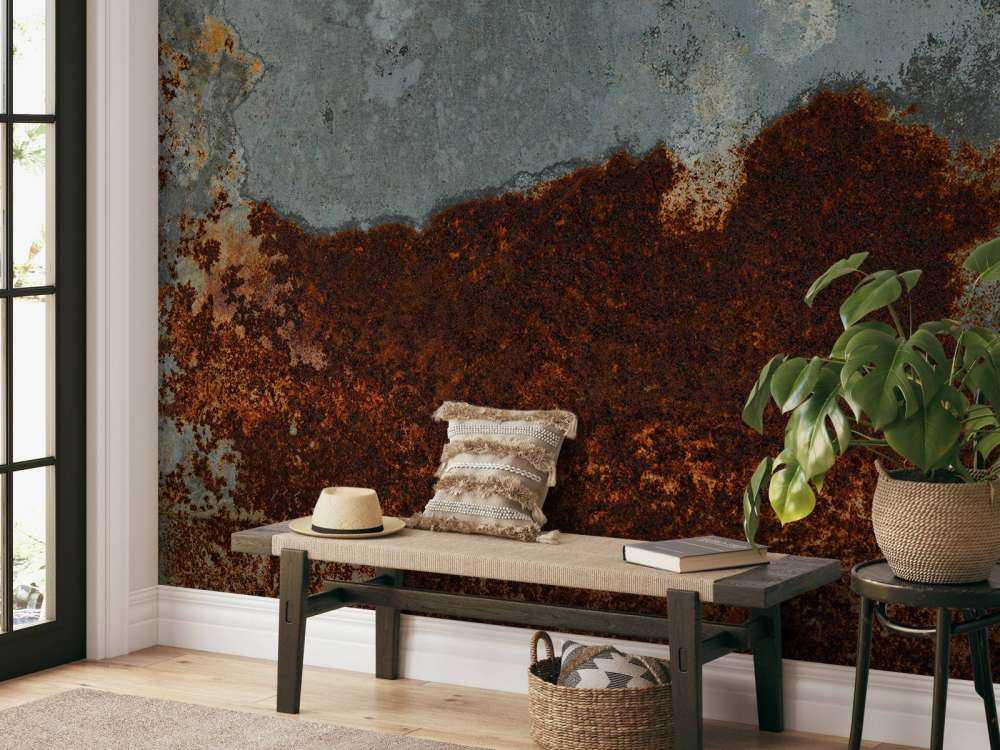 Struttura arrugginita