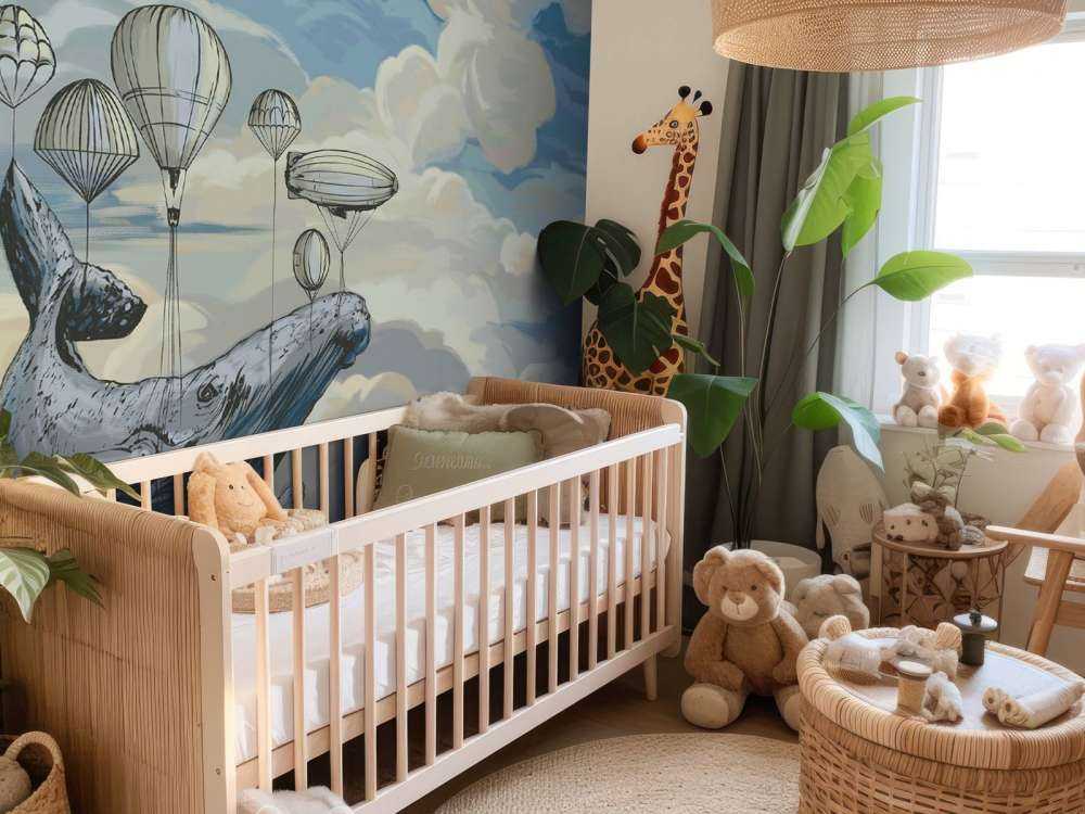 Mongolfiere con balena